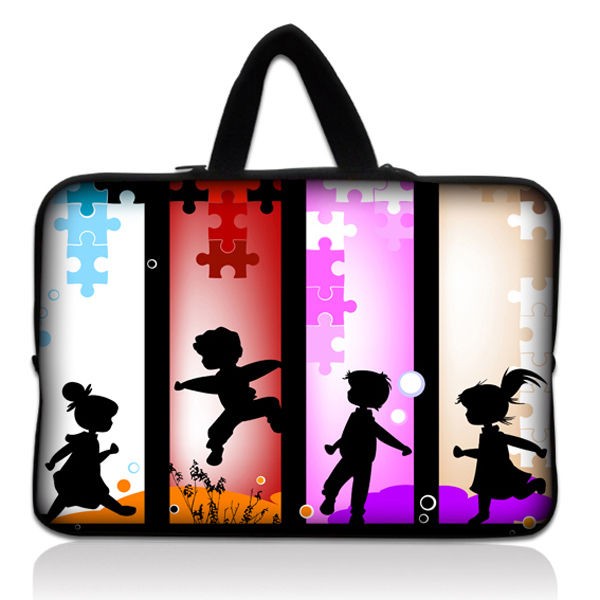 Children 9.7 10 10.1 Laptop Netbook Sleeve Bag Case Cover With Hide 