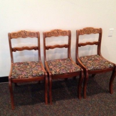 Tell City Chair Company Set of 3 ACORN DINING CHAIRS