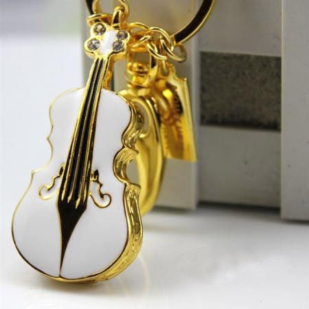 32GB Diamond crystal violin USB Flash Memory Pen Drive Stick EG94