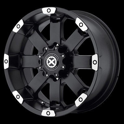   Black Wheels Rims Toyota Pickup Nissan Frontier Truck Hummer H3 6 Lug