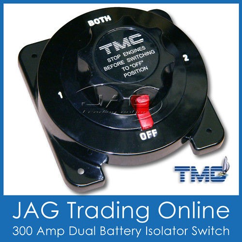 TMC DUAL BATTERY ISOLATOR KILL SWITCH  BOAT/4X4/CARA​VAN