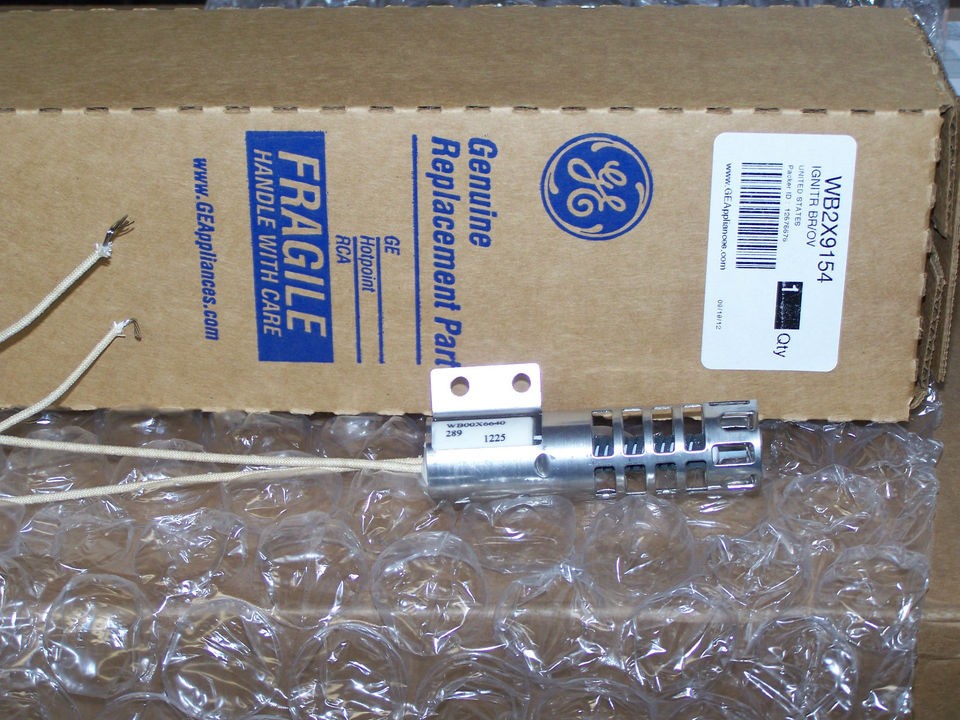 WB2X9154 Genuine GE Oven Ignitor