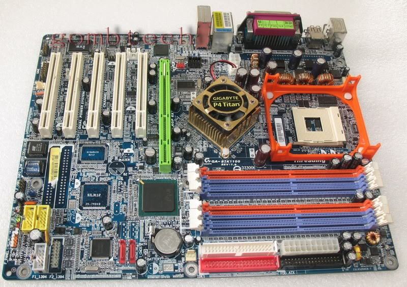 GIGABYTE GA 8IK1100 rev1.0 I875P Socket 478 DDR400 DHL