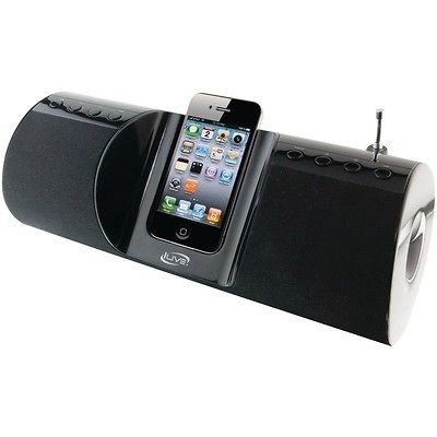 ILIVE IBP291B IPHONE APP ENHANCED BOOM BOX WITH FM RADIO