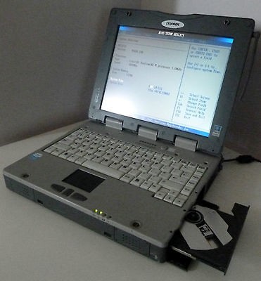 ITRONIX TOUGH BOOK GOBOOK III IX260+ DVD TOUGHBOOK   BATTERY TO 3 HRS 