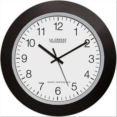 La Crosse Technology WT 3102B 10 Atomic Wall Clock