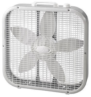 563733 Lasko Westpointe 20 Gray/White 3 Speed Box Fan