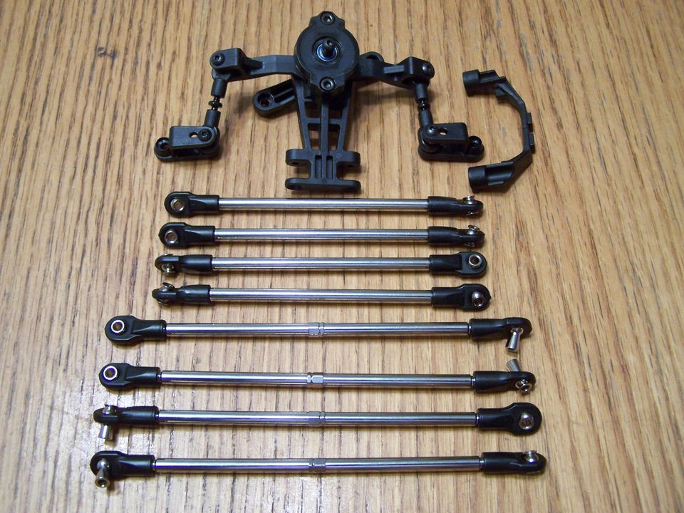   10 SUMMIT SERVO SAVER BELLCRANK BELL CRANK F/R Turnbuckles Push Rods