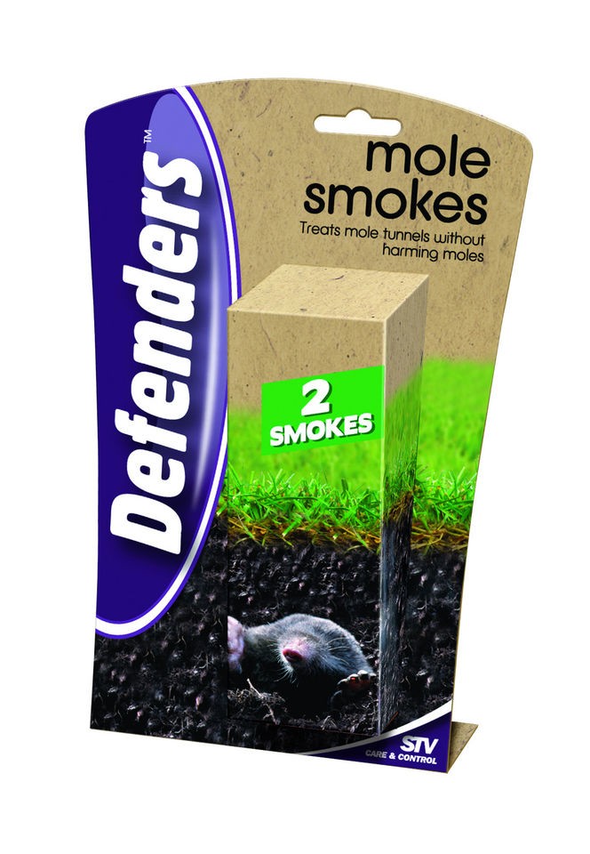 MOLE SMOKE REPELLER DETERRENT   NO POISON   SAFE FOR CHILDREN AND 