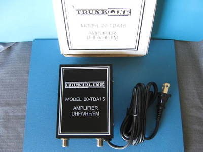 TV UHF/VHF/FM Antenna Amplifier 120VAC