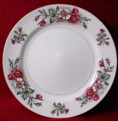 MONARCH china MONTANA ROSE pattern BREAD PLATE