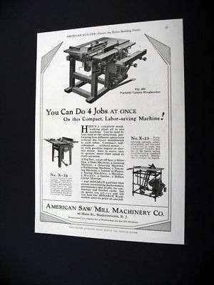 Monarch Combination Woodworking Machine 1928 print Ad