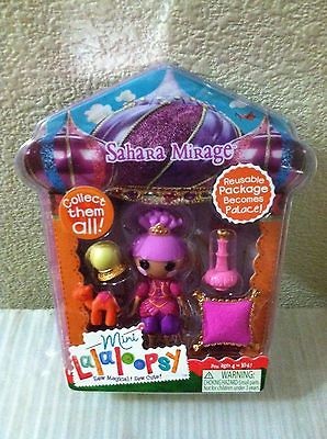 Mini Lalaloopsy Doll Sahara Mirage 1st Edition Series 2 #7 Brand NEW