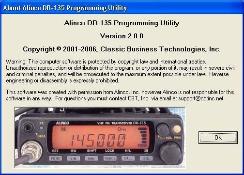 Alinco Software DR 135 DR 235 DR 435 DR 620 DR 635