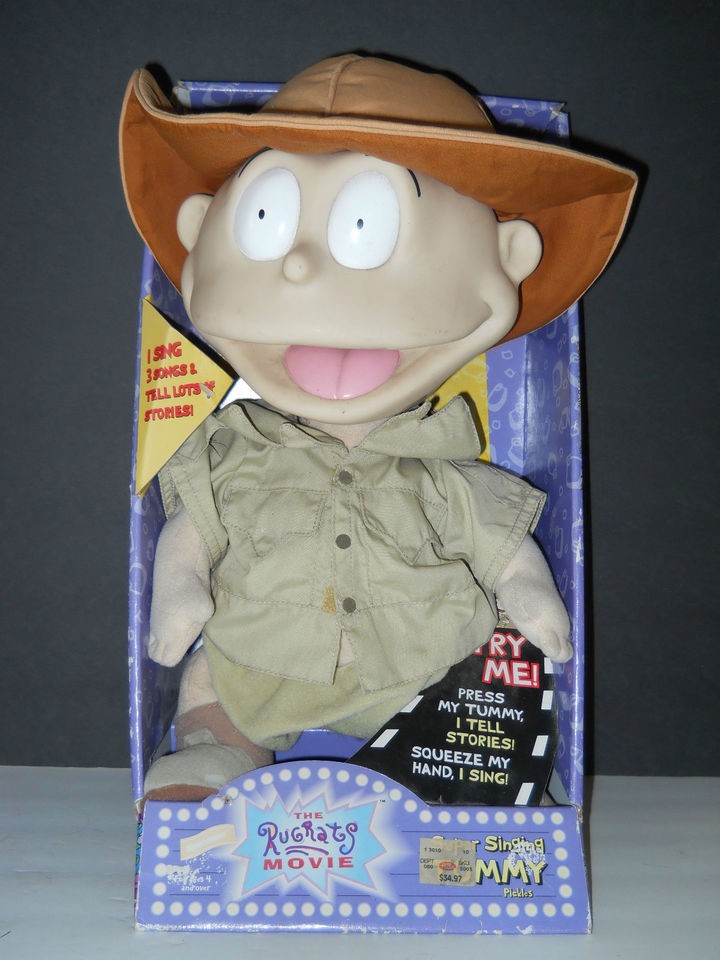 15 SUPER SINGING SAFARI TOMMY PICKLES Rugrats Nickelodeon Movie NWT 