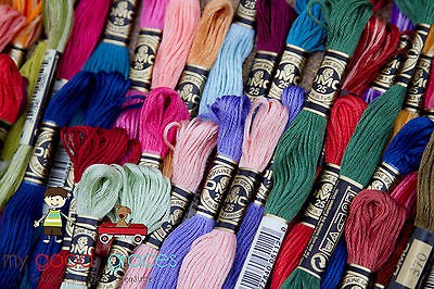 Lot of 20 DMC embroidery floss thread Friendship Bracelets Needlepoint