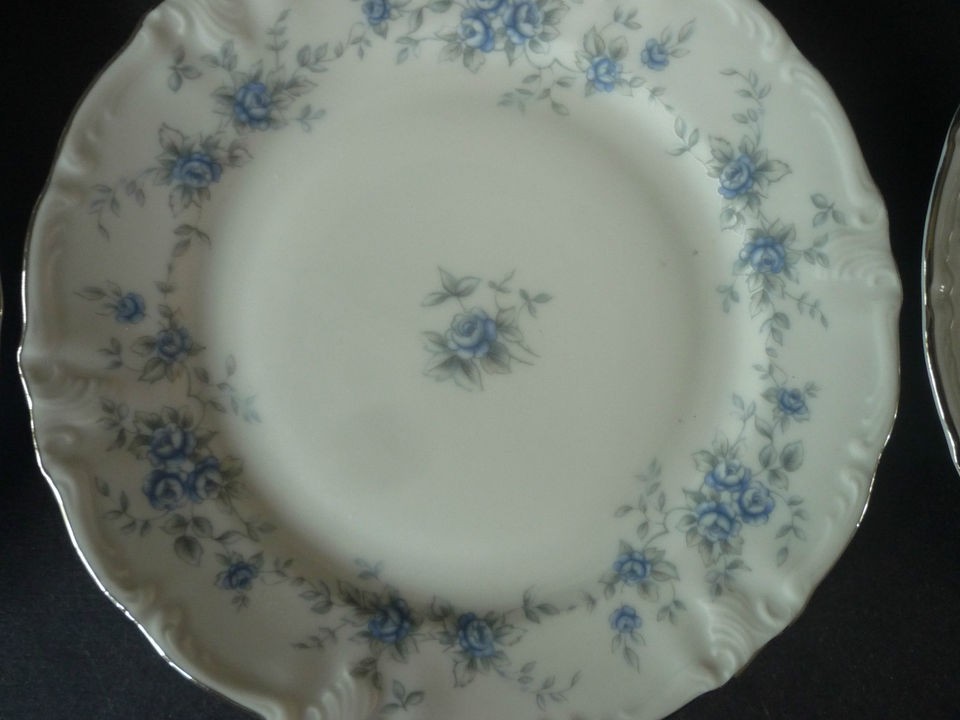 Winterling Bavaria German Renaissance Desert Plate bone china Blue 