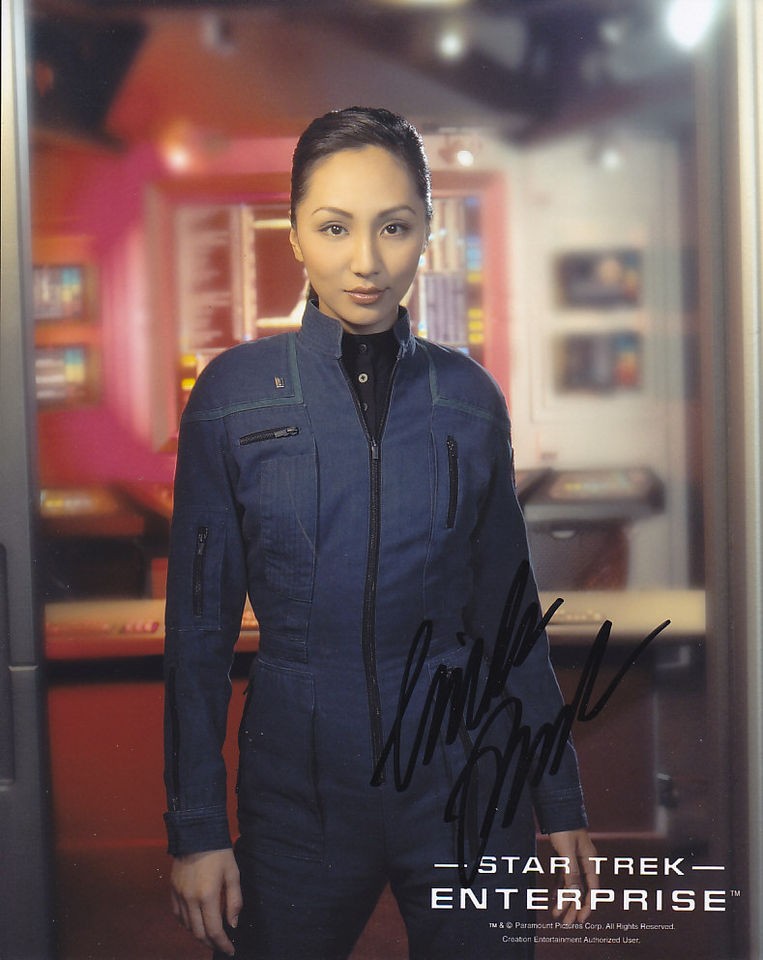 STAR TREK LINDA PARK Ensign Hoshi Sato # 3 ENTERPRISE