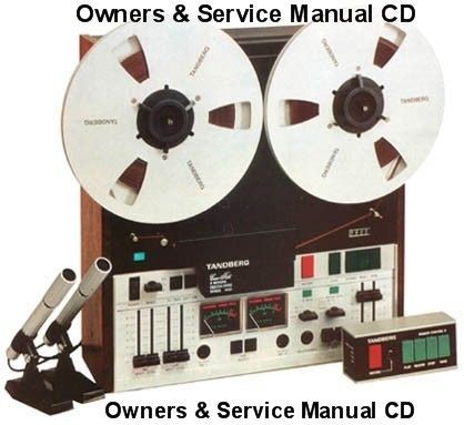 TANDBERG 9100X /9200X OWNERS & SERVICE MANUALS ON A CD