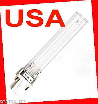 9W 9 Watt UV UVC Bulb Tetra Pond Jebo Jebao G23 9watt 2 Lamps