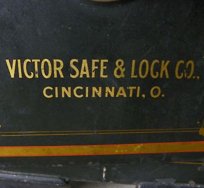 Victor Antique Safe Lettering, Decal, Emblem or Sticker