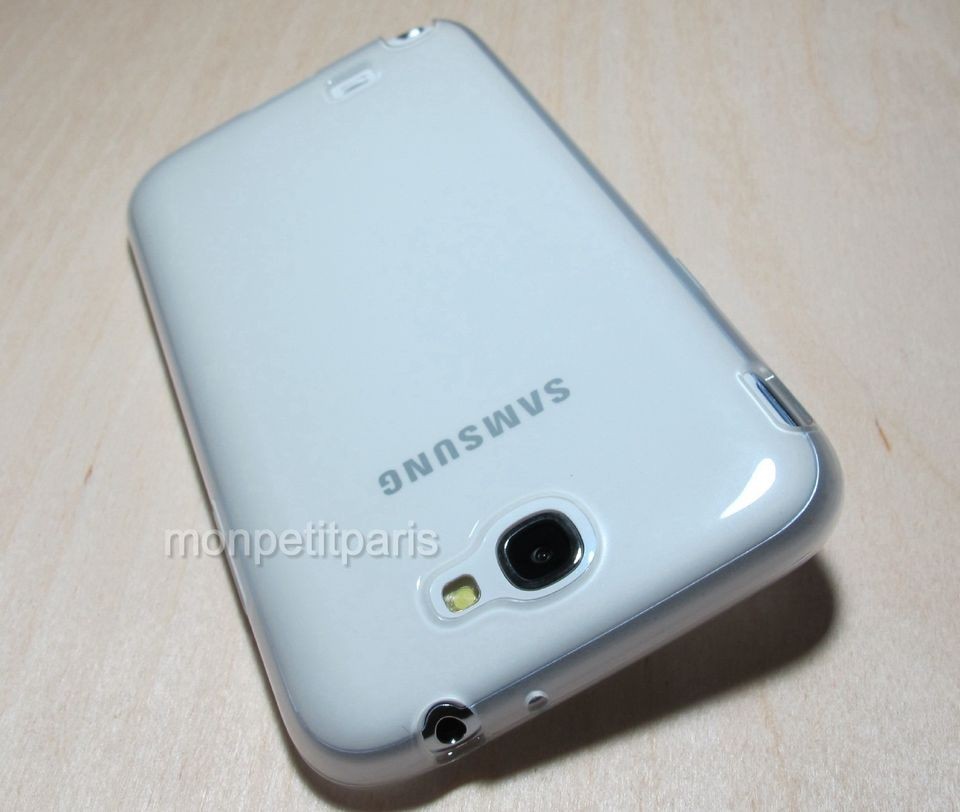 Clear TPU Case for Galaxy Note 2 All U.S. Models