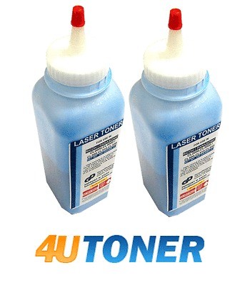 160g) Cyan Toner Refill for Xerox Phaser 6700 6700N 6700DN + 2 