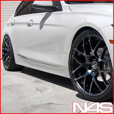 19 BMW E60 M5 AVANT GARDE M310 CONCAVE MATTE BLACK STAGGERED WHEELS 