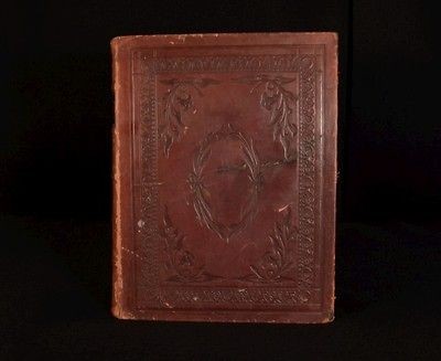 1863 Eadie Pictorial National Comprehensive Family Holy Bible Scott 