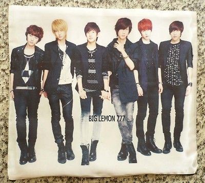 BOYFRIEND Photo Cushion Pillow Cover /Pillowcase Satin Q3