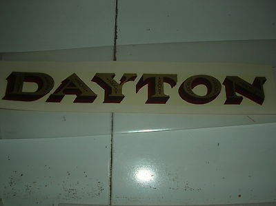 SCALE DECAL DAYTON Reproduction Antique Scale Decal TOLEDO DAYTON S 