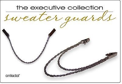   CUSTOMIZED Chain SWEATER GUARDS Clips Chains Cardigans & Sweaters