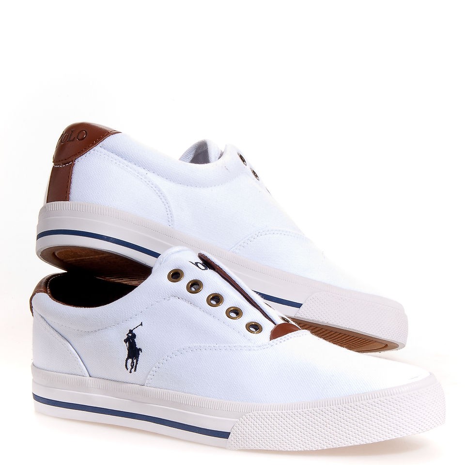 Polo Ralph Lauren Mens Vito Canvas Casual Casual Shoes