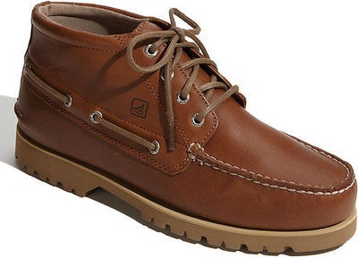 Mens Sperry Boat Lug Chukka Dark Tan