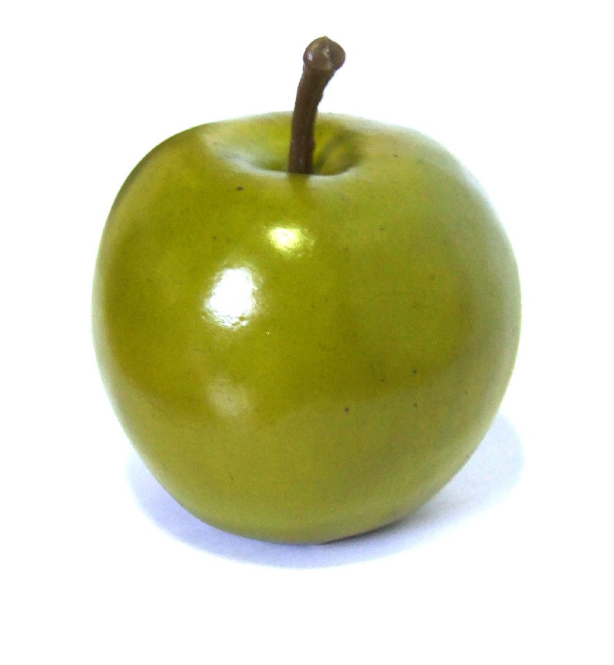   Green Washington Apple Large   Plastic Decorative Fruit Apples Fake