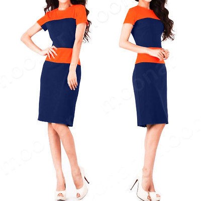   Stretch Mini Slim Pencil Tube Dress Cocktail Party Casual Dresses