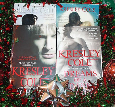 KRESLEY COLE (lot of 4 *IMMORTALS AFTER DARK *Includes LOTHAIRE *See 