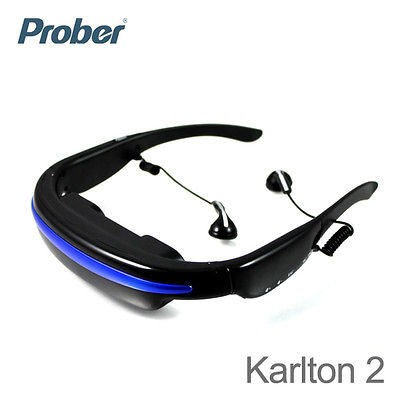   Video Glasses 4GB Mobile Theatre 43 Portable Home Cinema Eyewear