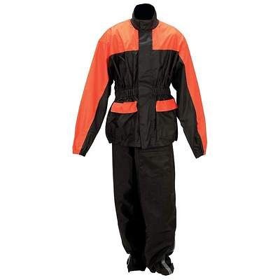 Hawg Hides 2PC Motorcycle Rain Suit Gear New Large