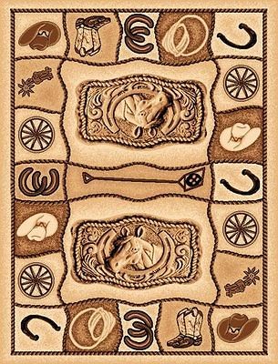 western theme rugs