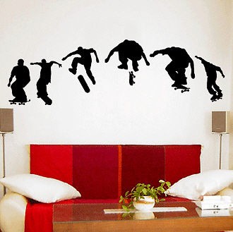 skateboard room decor in Home Decor