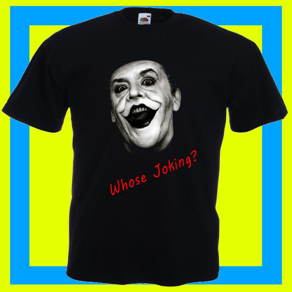 JACK NICHOLSON JOKER BATMAN ICON T SHIRT ALL SIZES COLOURS AVAILABLE