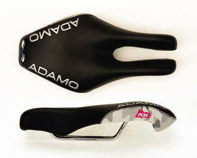 ISM Adamo Peak CrMo rail Split nose Mtb Saddle Black