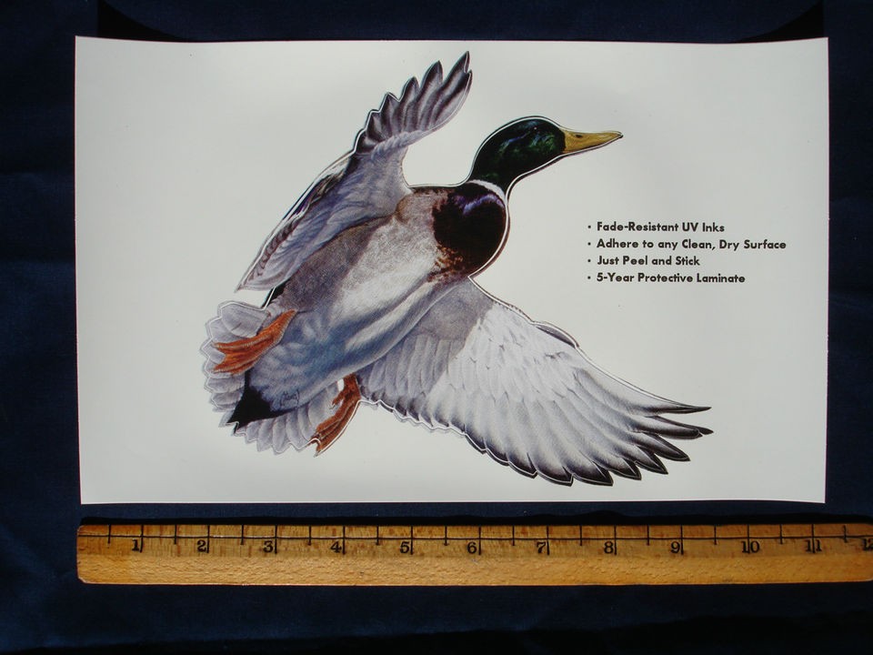 MALLARD DUCK WILDLIFE BIRD HUNTING DECAL STICKER AL AGNEW