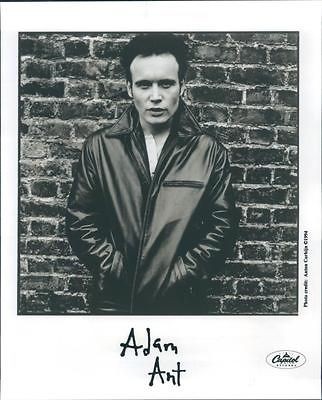 1995 Adam Ant Leather Jacket Musician Singer Portrait Bricks Press 