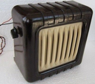 GOODMANS – OLD BAKELITE MADE SPEAKER   WORKING