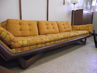 Adrian Pearsall Craft Associates Mid Century Modern Gondola Sofa