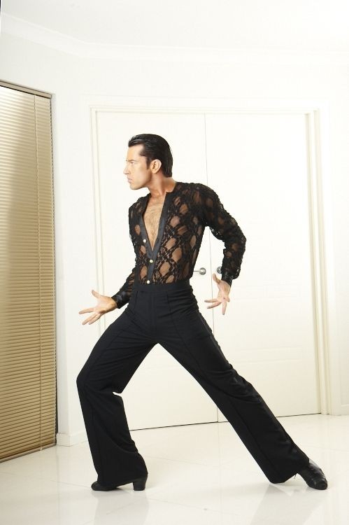 Basic Mens Latin Pants Tango Salsa Dance American Smooth