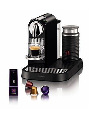   11300 Nespresso M190 CitiZ and Milk Coffee Machine In Black Brand New