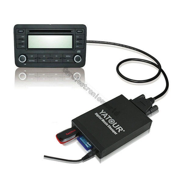 Car Digital Music CD Changer USB for Peugeot 207 307Citroen Berkingo 